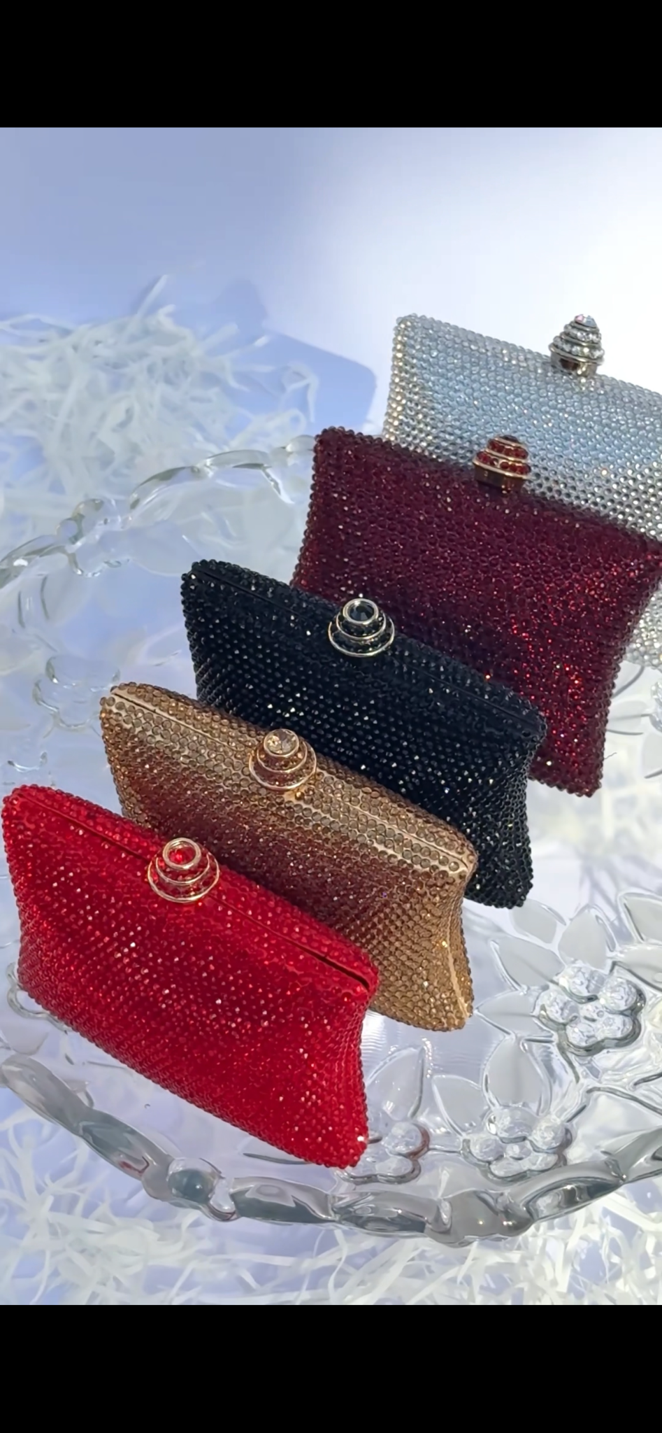 CRYSTALE CLUTCH