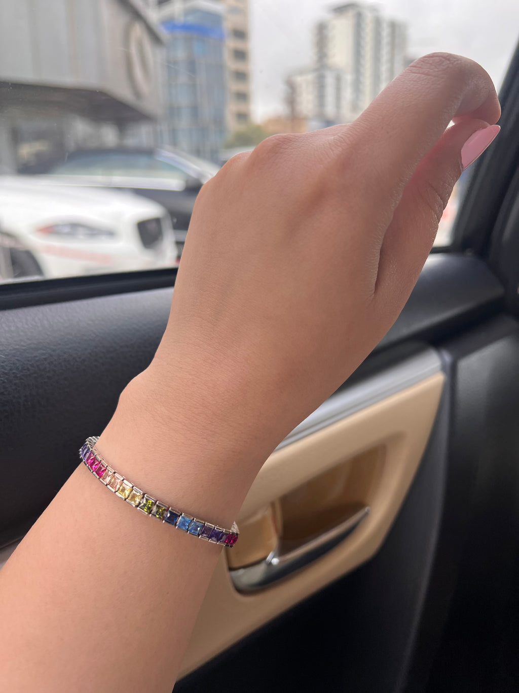ELLA RAINBOW TENNIS  BRACELET
