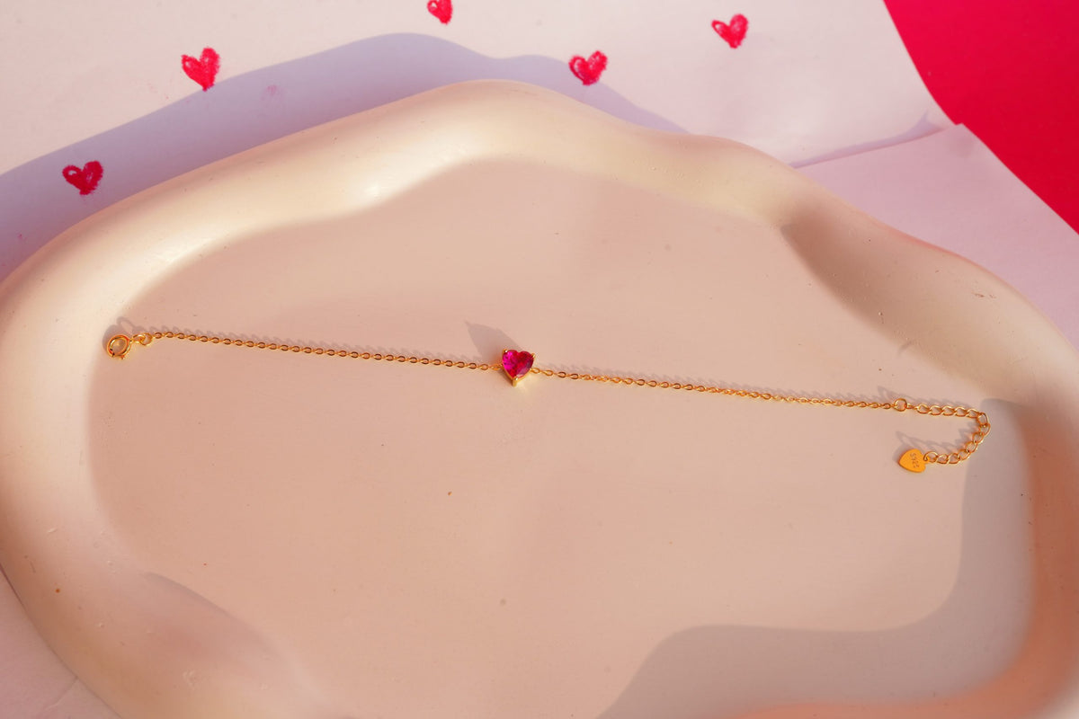Red Hearts Bracelet