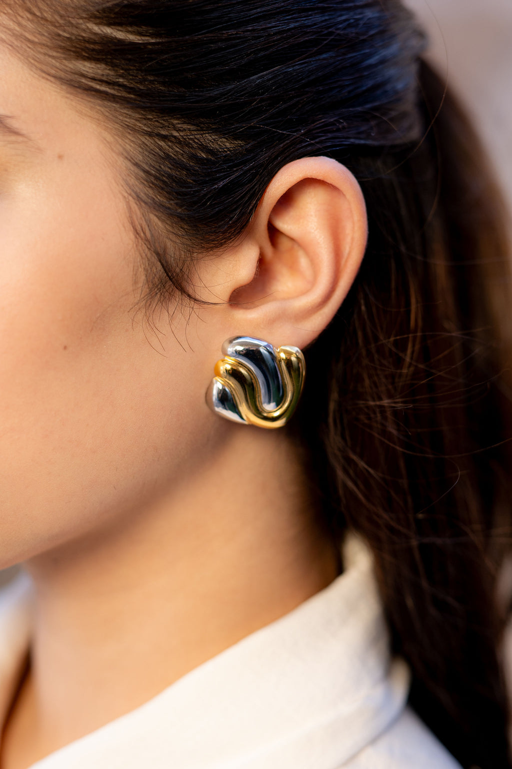 SIENNA SILVER/GOLD EARRINGS