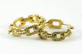 Chain Link Hoop Earring