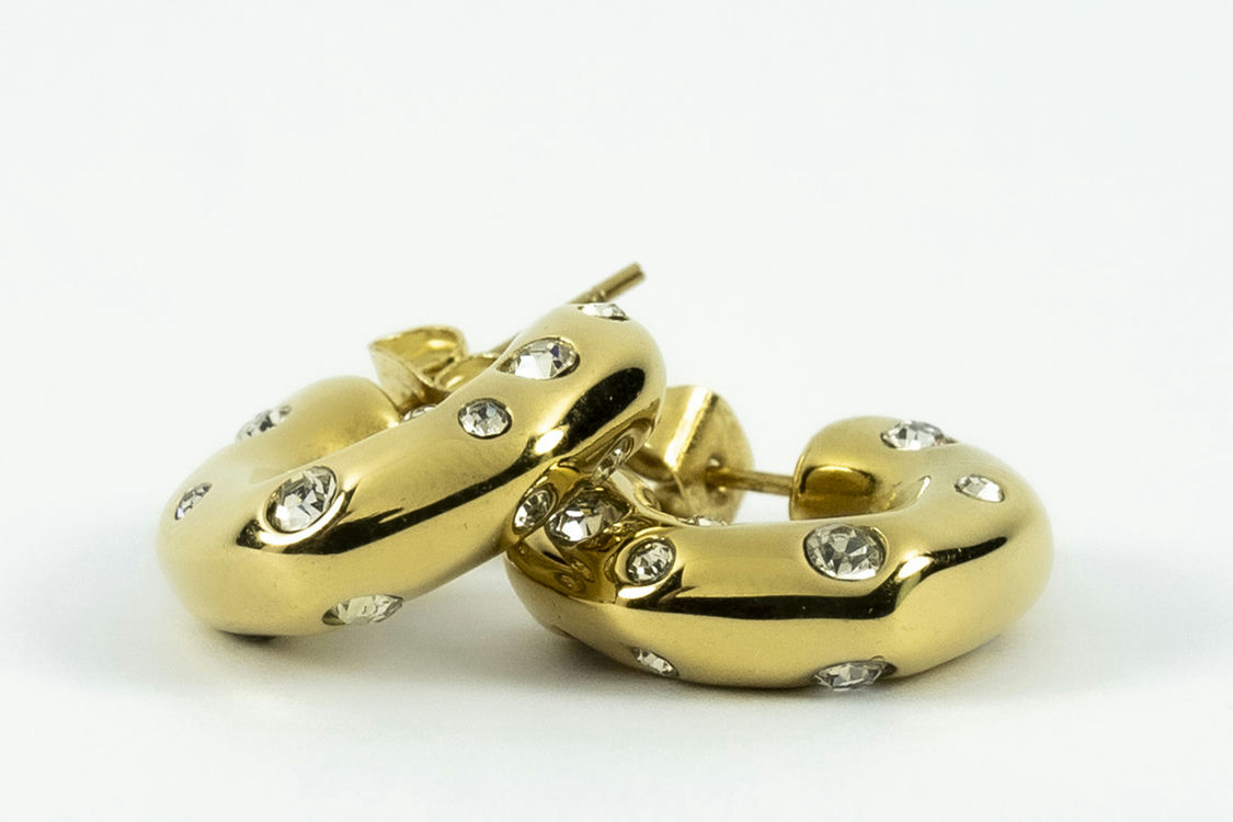 Clear Diamond Earring