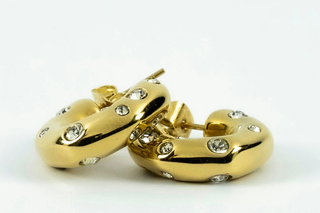 Clear Diamond Earring