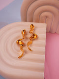 STARRY SPARKLE GOLD EARRINGS