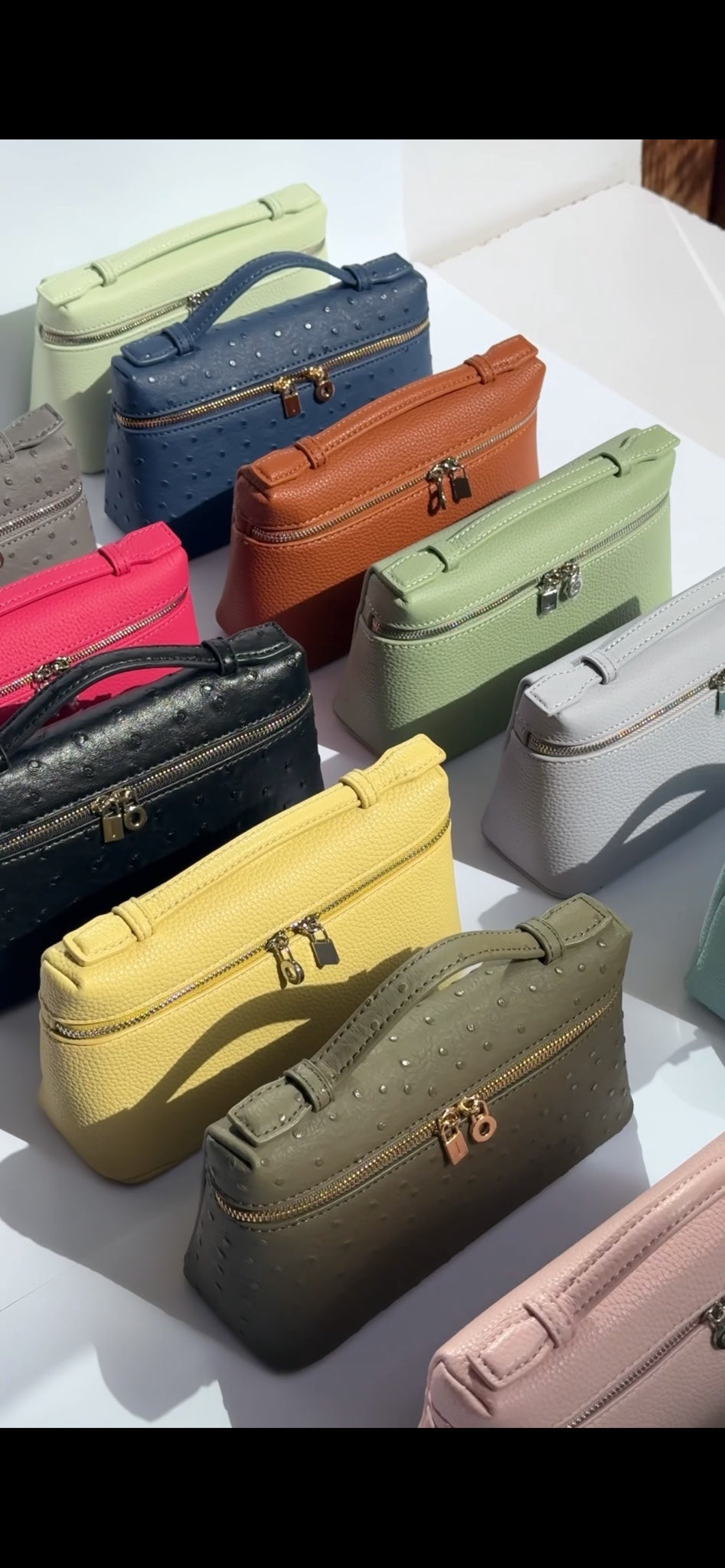 TIARA VALE LEATHER TEXTURED BAG