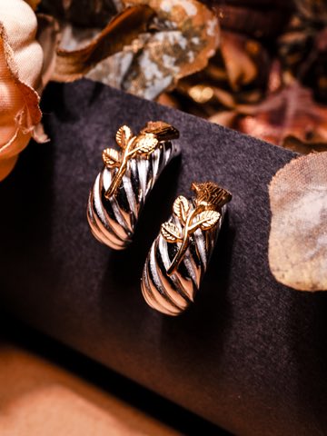 DAWN GOLD/SILVER EARRINGS