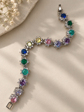 ELISE TENNIS FLOWER BRACELET