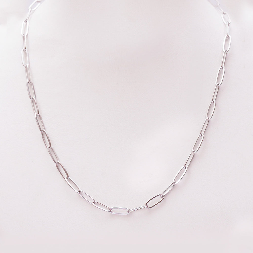 PAPERCLIP CHAIN NECKLACE
