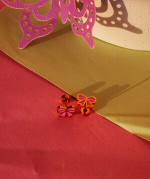 BOW AND BOTS EARRINGS