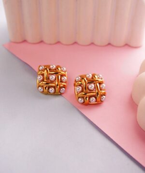 GLOW BERRY GOLD EARRINGS