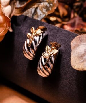 DAWN GOLD/SILVER EARRINGS