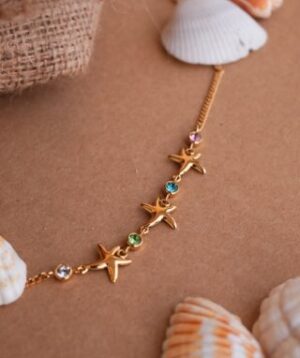 WHISPERING WAVES GOLD BRACELET