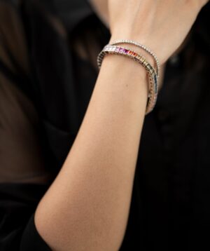 SOPHIE RAINBOW TENNIS BRACELET